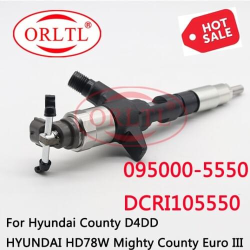 ORLTL New Common Rail injector assy 095000-5550/0950005550 for 33800-45700