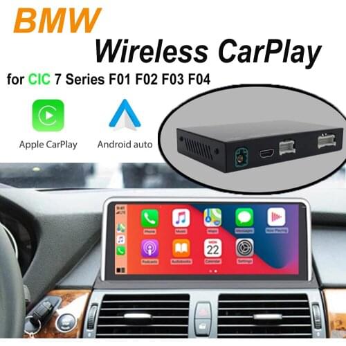 With Android Mirror Link AirPlay Car Play Function Wireless CarPlay For BMW CIC 7 Series F01 F02 F03 F04 2009-2012