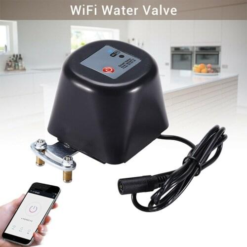 Smart Water Valve Wifi Control Water/Gas Shut Off Valve APP Remote Timing Controler Automatic Valve for Kitchen Garden Farm