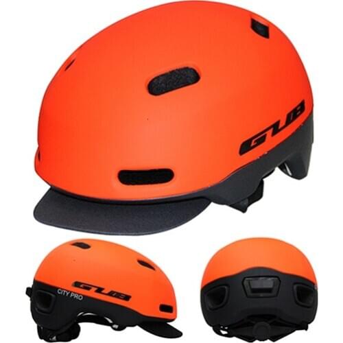 GUB Cycle Cycle Cycle Cycle Cycle City Folding City Urban Cycle Helmet BMX Secure Cap Women Helmet Integrately Molded 54-58cm