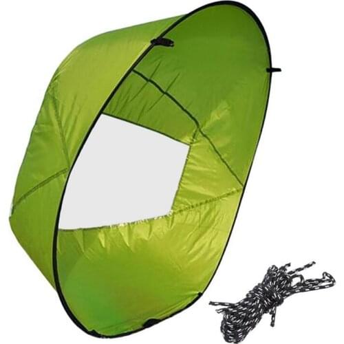 Wind Paddle Kayak Wind Sail Kayaking 108*108cm SUP Durable Downwind Paddle for Inflatable Canoe Lightweight Surfing