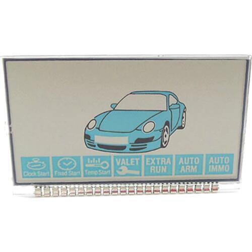 Russian version B9 lcd display for Starline B9 lcd remote two way car alarm system