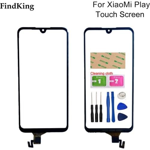 5.84inch Mobile Touch Screen For Xiaomi Play Touch Screen Repair Parts Touch Panel Sensor Digitizer Panel Tools Adhesive