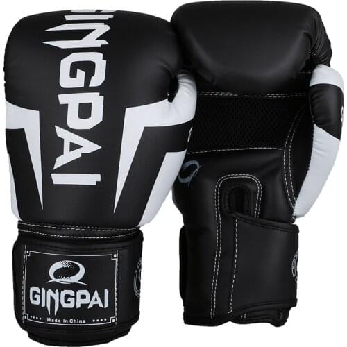 6/8/10/12oz Kids Women/Men Boxing Gloves Sanda Sparring Muay Thai MMA Karate Punch Training Mitts Kickboxing Boxe De Luva DEO