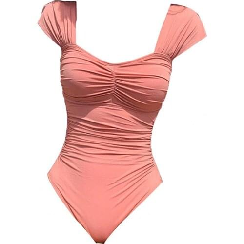 Bikini One-piece Comfortable Polyester Girl Sexy Swimwear for Swimming