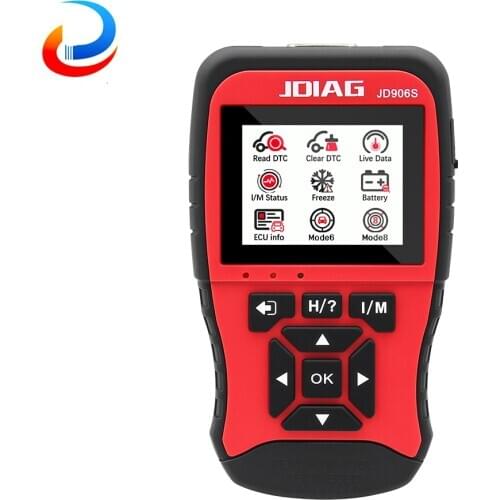 JDiag JD906S Engine Diagnostic Automotivo OBDII/EOBD OBD OBD2 Car Diagnostic Auto Car OBD 2 Scanner Code Reader PK VS890