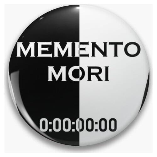 Memento Mori Unus Annus Coffin Soft Button Pin Cartoon Brooch Gift Badge Metal Lover Women Cute Collar Funny Jewelry Fashion