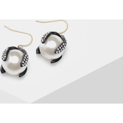 M28-Amorita boutique New fashion pearl earrings