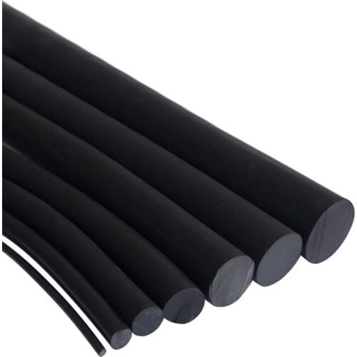1M 2M 5M 10M black Fluorine Sponge O auto door seal protector car door foam sealing filler strip weatherstrip rubber foaming