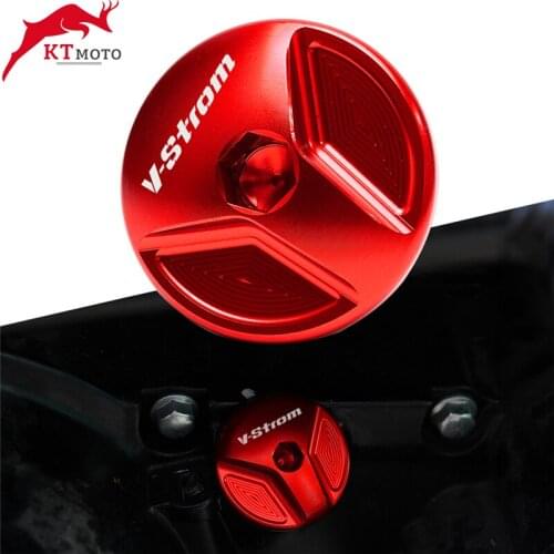 For Suzuki V-Strom 250 DL250 2017-2020 DL650 DL1000 VStrom 650 1000 1050 1050XT all year Engine Oil Filter Cup Plug Cover Screw