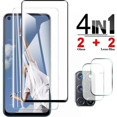 Tempered Glass For Oppo A52 Screen Protector For Oppo A52 Camera lens Glass A52 A 52 6.5 inch CPH2061 CPH2069 PADM00 PDAM10