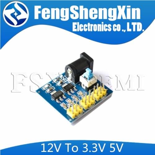 3.3V 5V 12V Multi Output Voltage Conversion DC-DC Voltage conversion module 12V to 3.3V 5V 12V Power Module AMS1117
