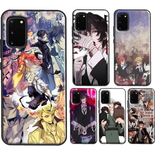 Bungou Stray Dogs Case For Samsung S20 FE S8 S9 S10 Plus For Galaxy S21 Ultra Note 20 Note 10 Plus Cover