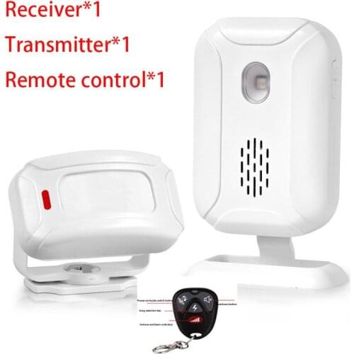 Home Front Door Entry Welcome Doorbell Wireless MovementHome Infrared Sensor Detector Security Alarm Doorbell Shop Store Office