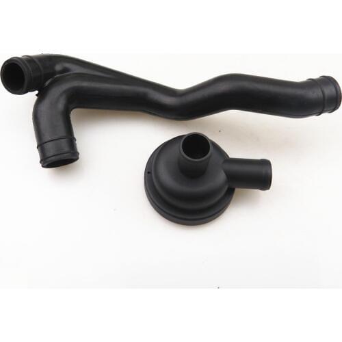 FHAWKEYEQ Turbocharged Pressure Valve + Crankcase Breathing Hose VW Bora Golf Jetta Passat Seat Leon Toledo TT A4 A6 06A103221AH