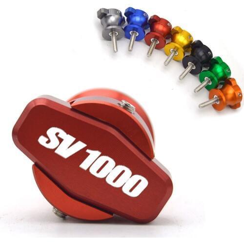 Motorcycle Accessories CNC Aluminum Swingarm Spools Slider Stand Screws 8mm For Suzuki SV1000/S SV 1000 S All Year