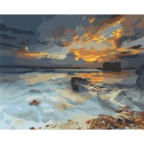 Forsaken Paint By Numbers Kits For Adult Diy Canvas Painting For Adults Beginner No Frame Picture Color By Numbers