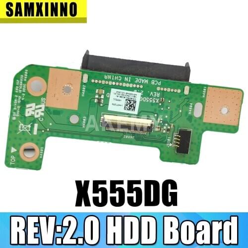 New Akemy For Asus X555DG Series HDD Board Hard disk drive board X555DG REV:2.0 60NB09A0-HD1040 100% Tested Fast Ship