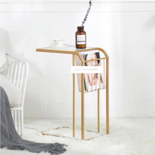 New Creative Nordic Mini Coffee Table High-quality Modern Minimalist Home Bedroom Small Table Iron Art Bedside Table Hot Selling