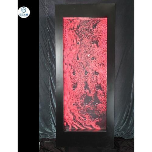 Customized:Round cake screen,water dance screen,water curtain screen,water curtain wall,bubble wall,partition