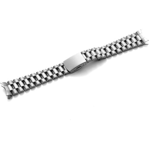 316L Brush Polish Stainless Steel 18mm 20mm 22mmPresident Watch Band Strap Fit For Tudor Rolex Seiko5 Watch