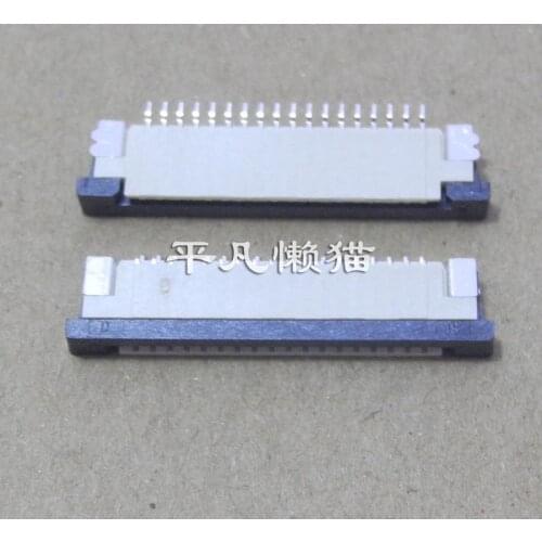 FPC 18 pin 1.0MM pitch lower pull type notebook boot keyboard touch pad