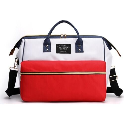 Stylish Mommy Bag Large Capacity Ladies Shoulder Bags Hobos Can Hung In Stroller Fashion Hobos Lightness Waterproof Handbags