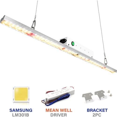 Aluminum Cased Warm White Growlights 140pcs Chips Lm301b Led Grow Light For Indoor Plant Growth Lighting