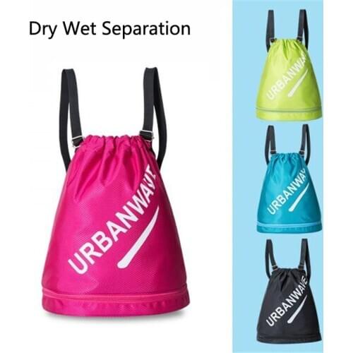 Waterproof Swimming Bag Drift Dry Bag Backpack for Beach Outdoor Sports Drawstring Gym Yoga Pouch