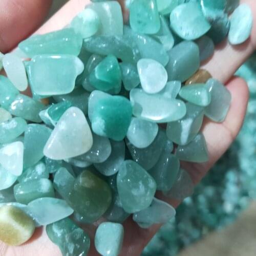 Green Aventurine Gravel Natural And Mineral Stones Reiki Crystals Healing Chakra Witchcraft Supplies Aquarium Decor