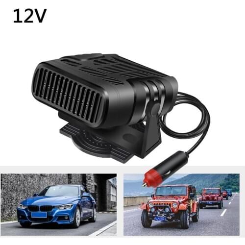 Car heater electric heater heating cooling fan 12V/24V dryer heater windshield purifier defroster portable electric demiste G6S3