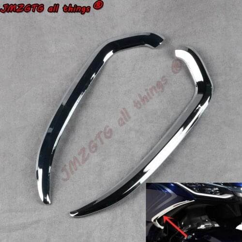 Motorcycle Front vent decorative Cover For Honda Gold Wing GL1800 2018-2020 ABS Plastic Chrome