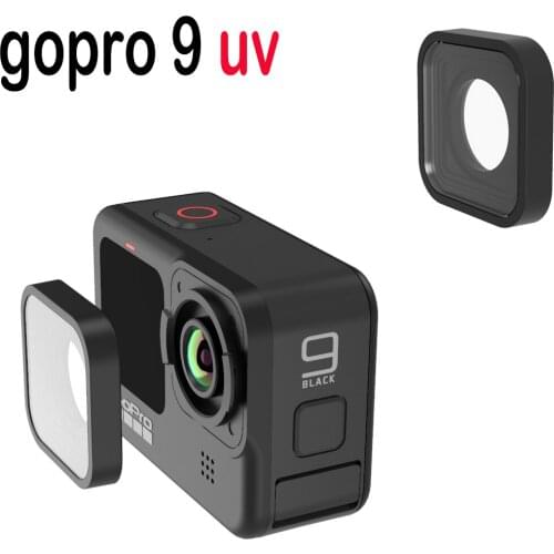 For GoPro 9 UV Filter Ultraviolet Protective Lens Cover Protector Replacement Part For GoPro 9 Black Sport Camera Accessories