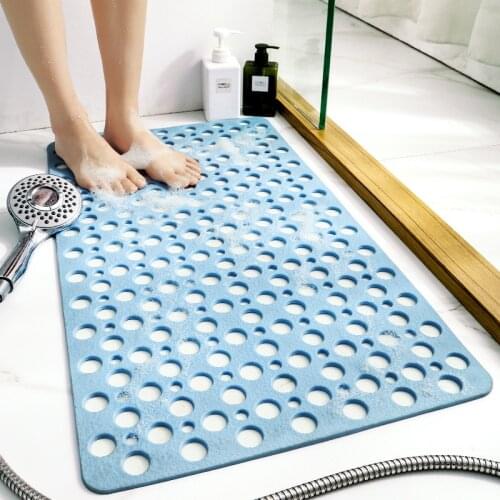 Household Bathtub Bathroom Hollow Hydrophobic Anti-Slip Pad Shower Bath Mat Environmental Protection Tasteless TPE Toilet