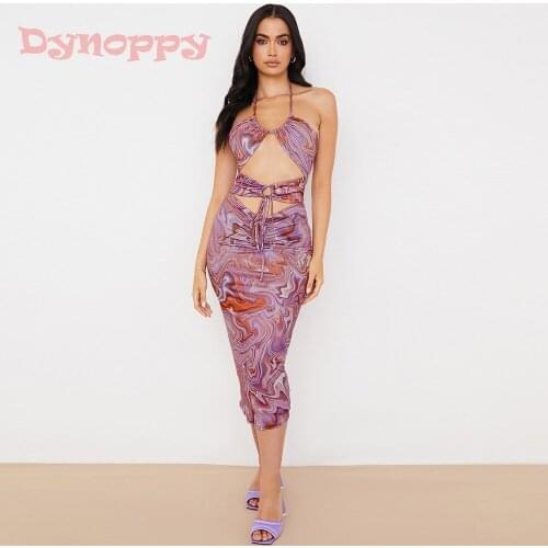 Dynoppy Summer Dresses With Print