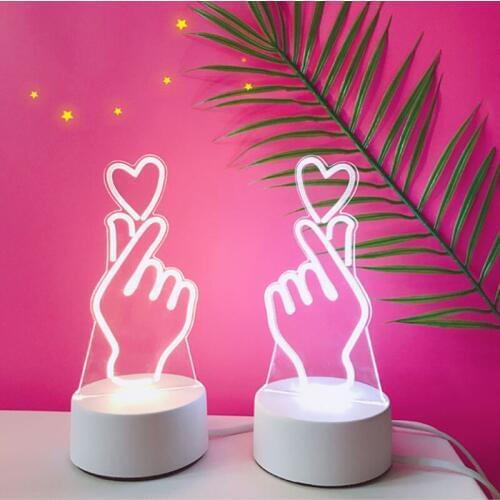 INS new LED cartoon cute night light variety style bedside lamp desktop decoration atmosphere lamp children birthday gift