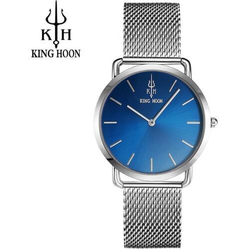 KING HOON Gold Watch Women Watches Fashion Casual Quartz watch Female Steel Bracelet Luxury WristWatch Reloj Muje Montre Femme