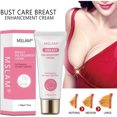 MSLAM Breast Enlargement Cream Effective Full Elasticity Breast Enhancer Increase Tightness Big Bust Breast Care Cream 60g