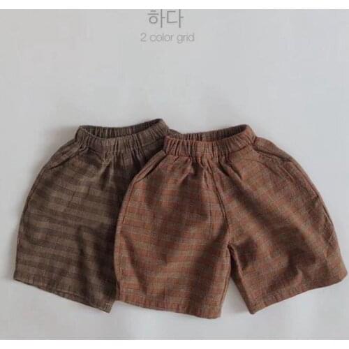 Summer Boys Girls Stripe Children Short Pants Kids Baby Short Pants Loose Kids Short Pants For Boys Girls Casual Short Pants
