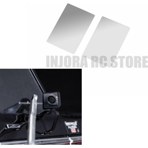 Metal 2Pcs Rearview Mirror for 1/10 RC Crawler Traxxas TRX-4 Bronco 82046-4