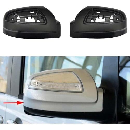 Car Rearview Mirror Cover Shell for Mercedes-Benz Viano W639 2011 - 2015 A0008111222 A0008111322