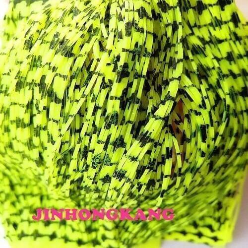 Fishing Lure Silicone Skirt Layers,Silicone Skirt Material for Tackle Craft, DIY Spinner, Rubber Jigs, Buzzbait- 76