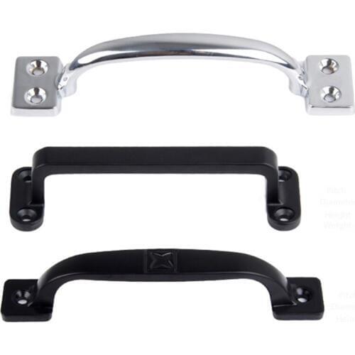 Modern drawer handle Wardrobe Cabinet Drawer Knob European style Door Handle With Screws for Home Door Hardware white, black etc