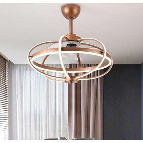 Modern Ceiling Fan Lights Remote Control Luxury cCeiling Fan with Led Light Crystal Ceiling Fan Light