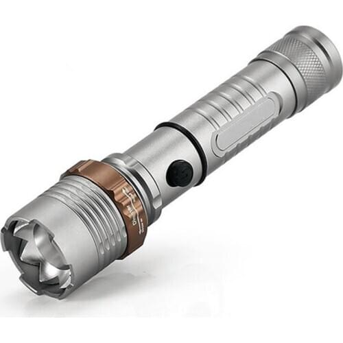 T6 LED Flashlight High Power Super Bright Camping Light Rechargeable Rotating Zoomable Torch For Outdoor Hiking Lighting