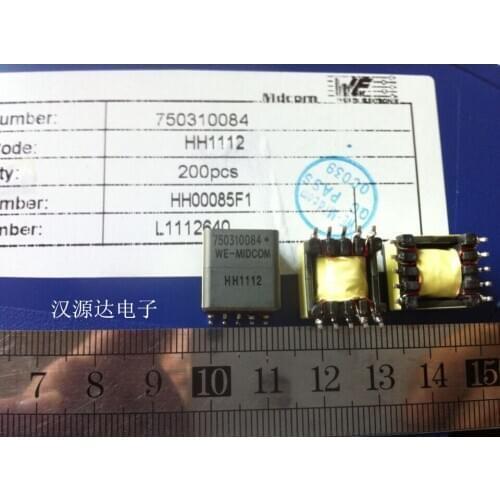 750310084 turns ratio of 4: 1 patch clamp switch converter 2.7UH 500V three-phase transformer