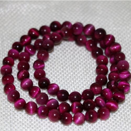High quality natural red tiger stone beads 6mm round beads multilayer bracelet weddings party gift fashion jewelry 18inch B2902