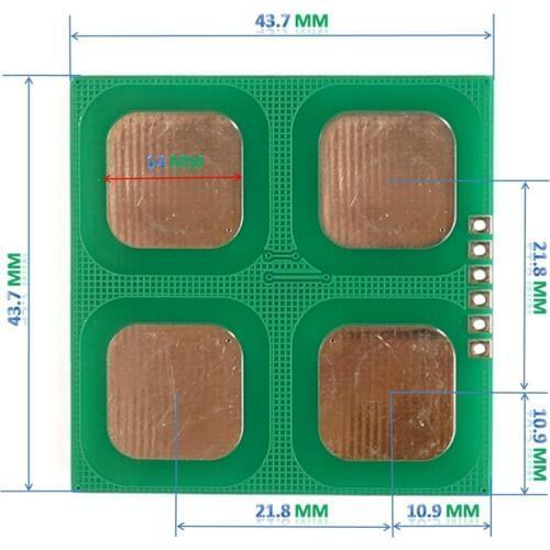 5pcs Four-way TTP224B touch button module capacitive induction switch 4-way four-point isolation Capacitive induction module