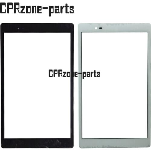 8.0" Black / White For Lenovo Tab 3 Tab3 8 Plus TB-8703F TB-8703X Front Outer Touch Glass Lens Panel