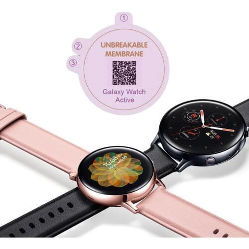 Hydrogel Soft Protective Film Guard For Samsung Galaxy Watch Active 2 40mm/44mm Active2 SmartWatch Full Screen Protector Cover